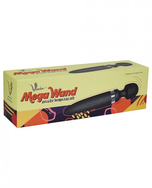 Voodoo Deluxe Mega Wand 28 X Black Body Massager