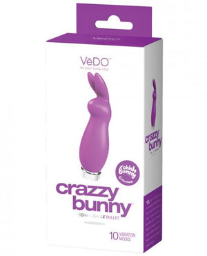 Crazzy Bunny Rechargeable Mini Vibe Purfectly Purple