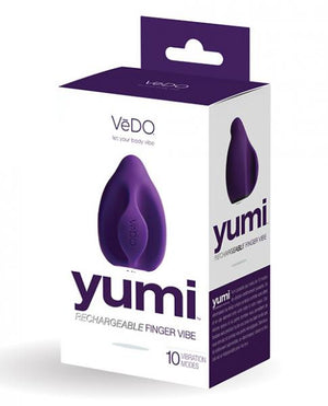 Vedo Yumi Finger Vibrator Deep Purple