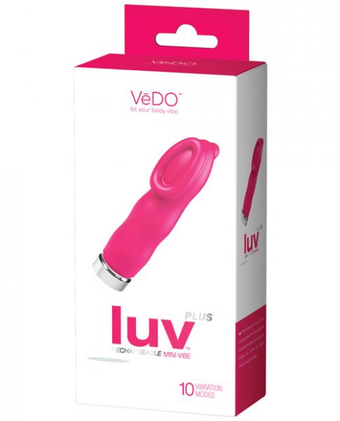 Luv Plus Rechargeable Clitoris Vibe Foxy Pink