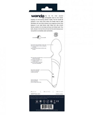 Vedo Wanda Rechargeable Wand Massager Just Black
