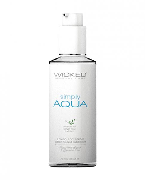 Wicked Simply Aqua Lubricant 2.3 Fluid Ounces