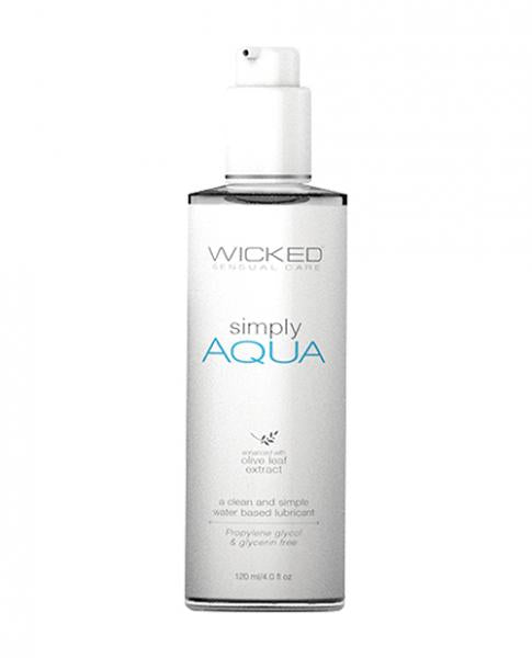 Wicked Simply Aqua Lubricant 4 Fluid Ounces