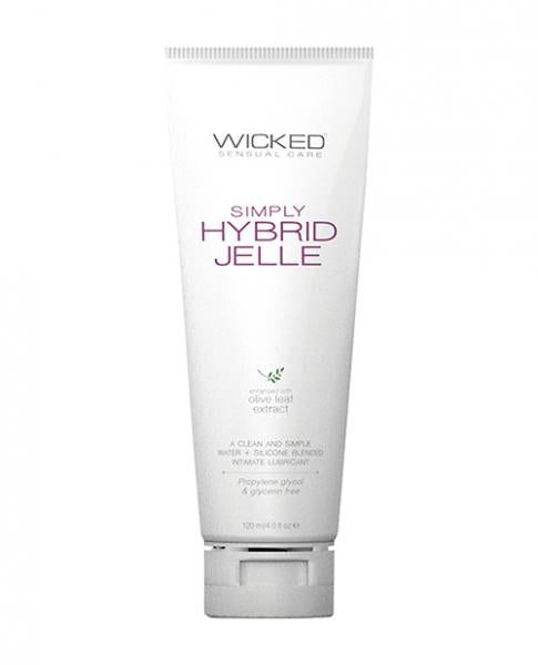 Wicked Simply Hybrid Jelle Lubricant 4 Fluid Ounces