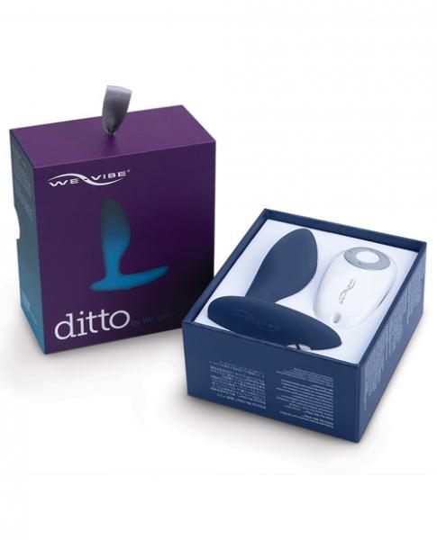 We Vibe Ditto Vibrating Butt Plug Blue