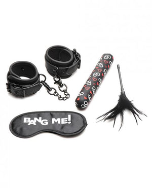 Bang! 4 Pc Bondage Kit Black