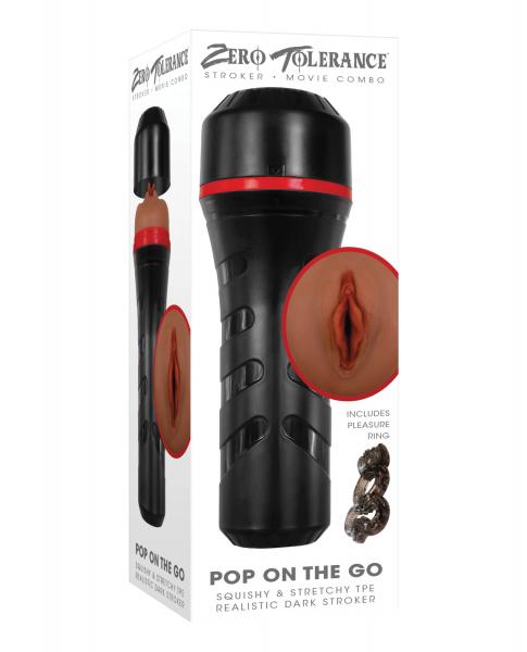 Zero Tolerance Pop On The Go Stroker Dark