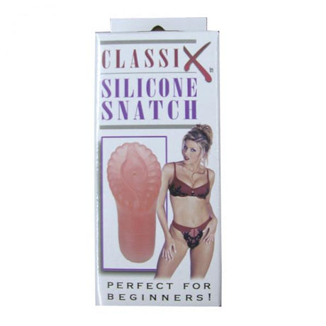 Classix Silicone Snatch Pink Masturbator