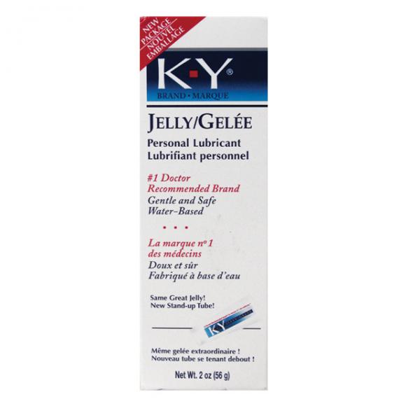 K Y Jelly 2oz Tube Personal Water Based Lubricant