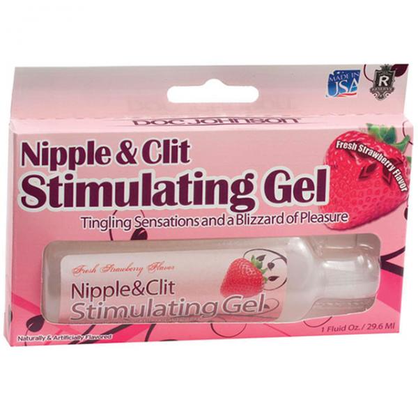 Nipple & Clit Stimulating Gel Strawberry 1oz