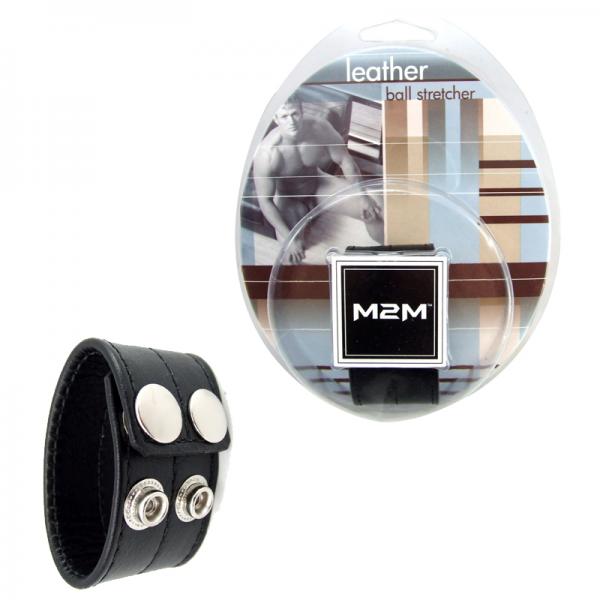 M2 M Ball Stretcher Leather 1 Inch Black