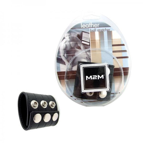 M2 M Ball Stretcher Leather 2 Inches Black