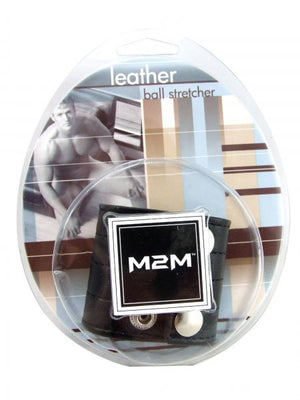 M2 M Ball Stretcher Leather 2 Inches Black