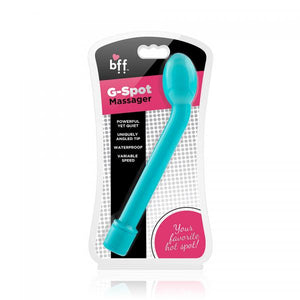 Bff G Spot Massager Curved Teal Blue