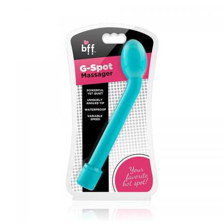 Bff G Spot Massager Curved Teal Blue