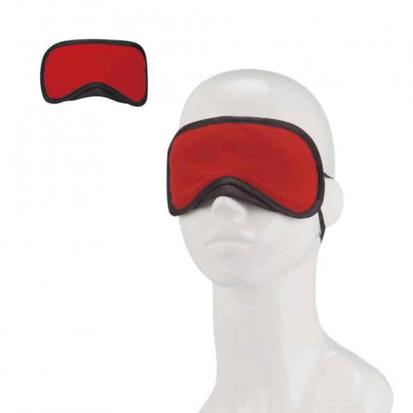 Lux Fetish Peek A Boo Love Mask Red O/S