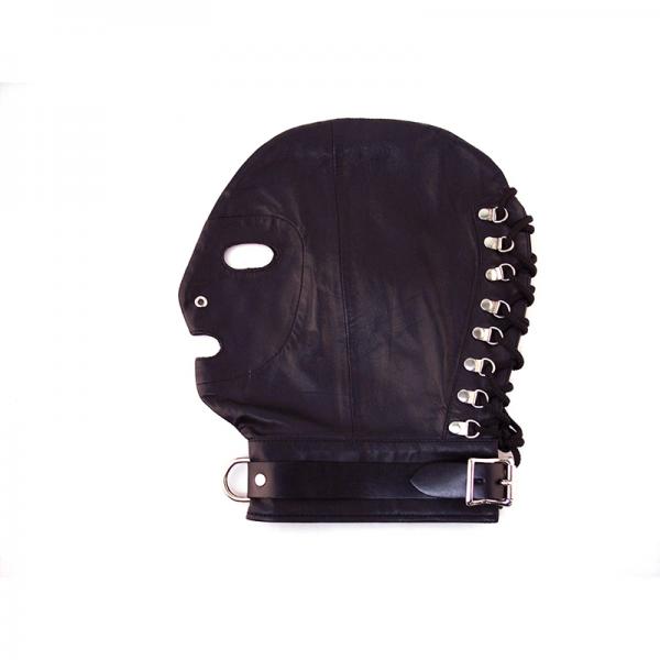 Rouge Mask D Ring Lockable Buckle Strap Black