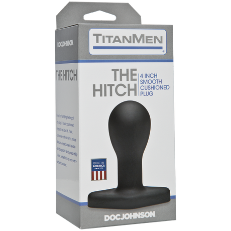 Titanmen The Hitch Black Butt Plug