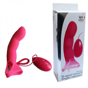 G Spot Touch Finger Vibrator Pink