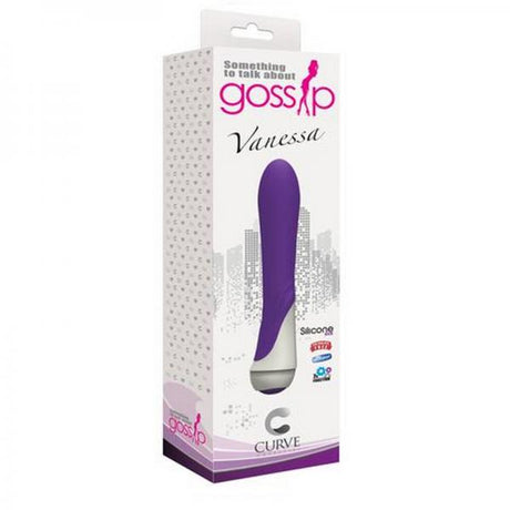 Vanessa 7 Function Waterproof Silicone Vibrator Purple