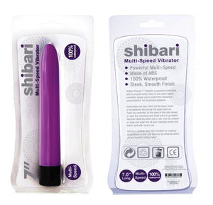 Shibari Multi Speed Vibrator 7 Inches Pink