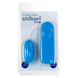 Shibari Surge Bullet Vibrator 10 X Blue