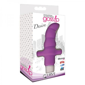 Gossip Desire 3 Speed 4 Function Silicone Waterproof Violet