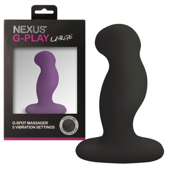 Nexus Gplaylrg Unisex Vibrator Black