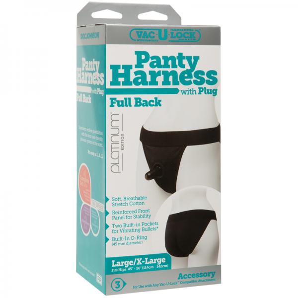 Vac U Lock Full Back Panty Harness L/Xl