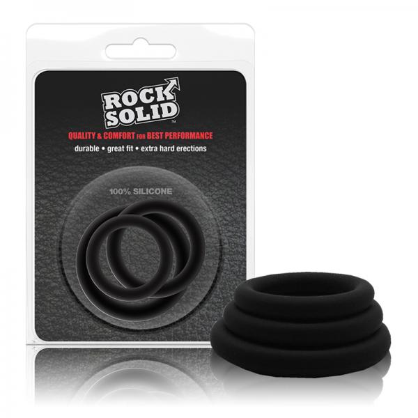 Rock Solid Tri Pk Silicone Gasket Black