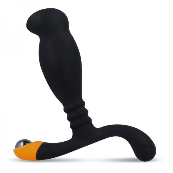 Nexus Ultra Si Silicone & Polypropylene Massager Black/Orange