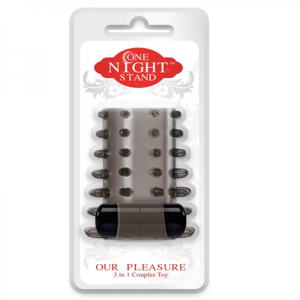 One Night Stand Our Pleasure 3 In 1 Couples Toy Smoke