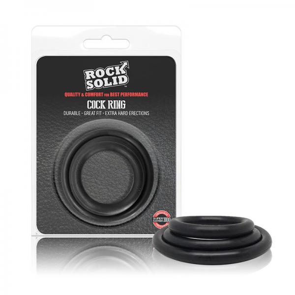 Rock Solid Tri Pk Rubber Gasket Black