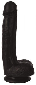 Thinz 7 Inches Slim Dong With Balls Midnight Black