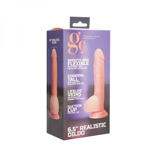 Gc 6.5 Inch Realistic Dildo Flesh