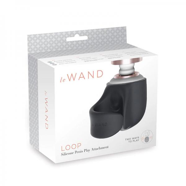 Le Wand Loop Penis Play Silicone Attachment Smoke