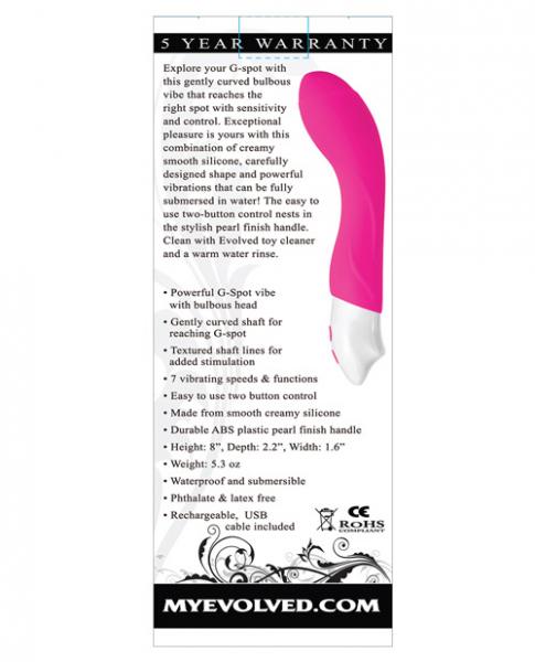 Buxom G G Spot Vibrator Pink