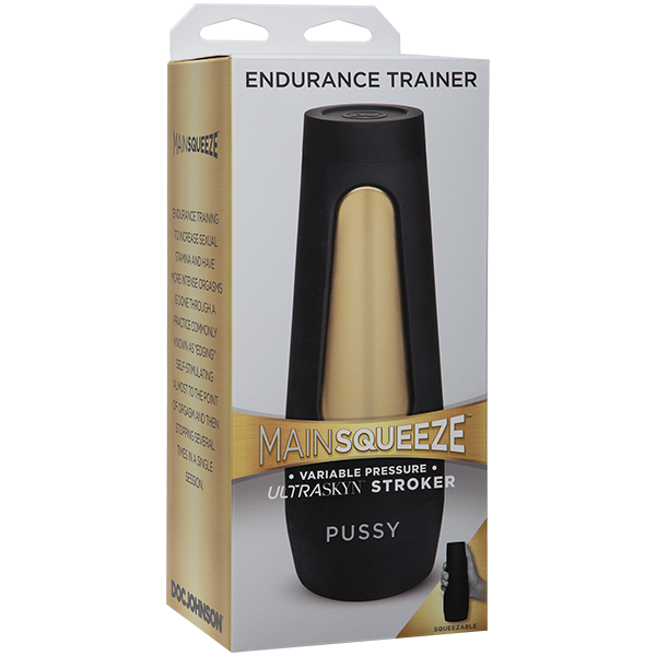 Main Squeeze Endurance Trainer Stroker Pussy Beige