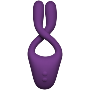 Tryst V2 Bendable Multi Erogenous Zone Massager With Remote Purple