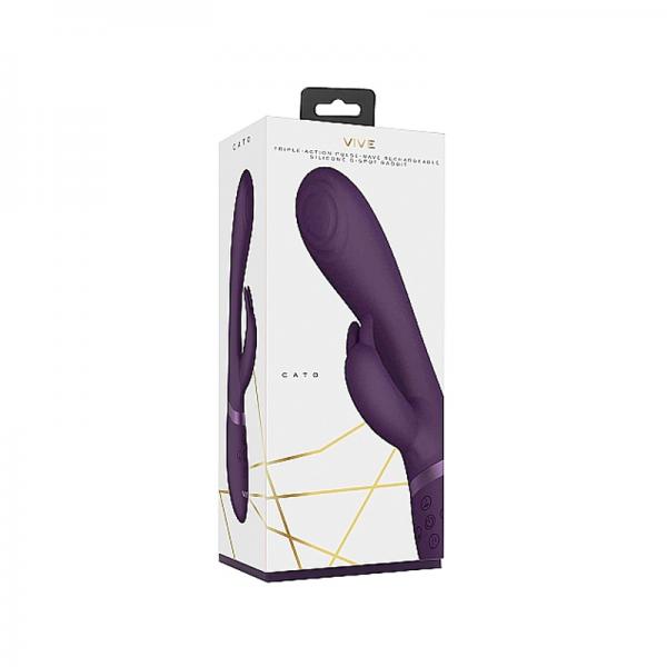 Vive Cato Pulse Gspot Rabbit Purple