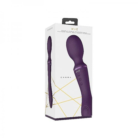 Vive Enora Wand And Vibrator Purple