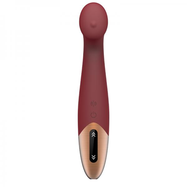 Tethys Touch Panel G Spot Vibrator Wine Red