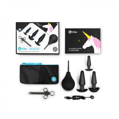 B Vibe Anal Education Set Black (Net)