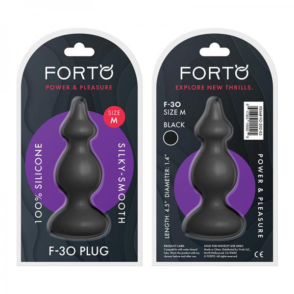 Forto F 30: Pointer Med Black