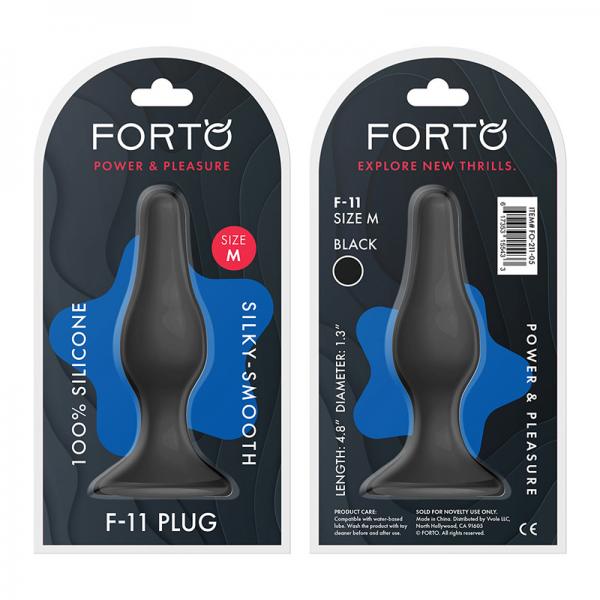 Forto F 11: Lungo Med Black