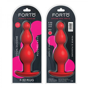 Forto F 52: Cone Beads Red