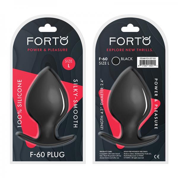 Forto F 60: Spade Lg Black