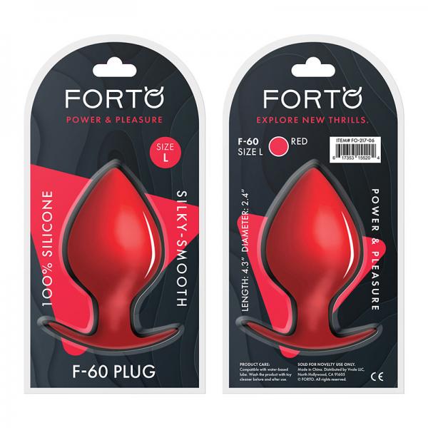 Forto F 60: Spade Lg Red