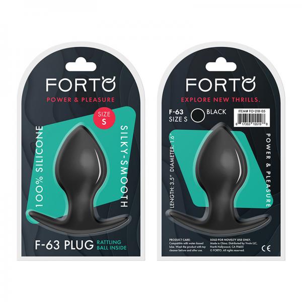 Forto F 63: Rattler Spade Sm Black