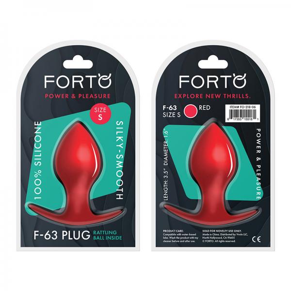 Forto F 63: Rattler Spade Sm Red